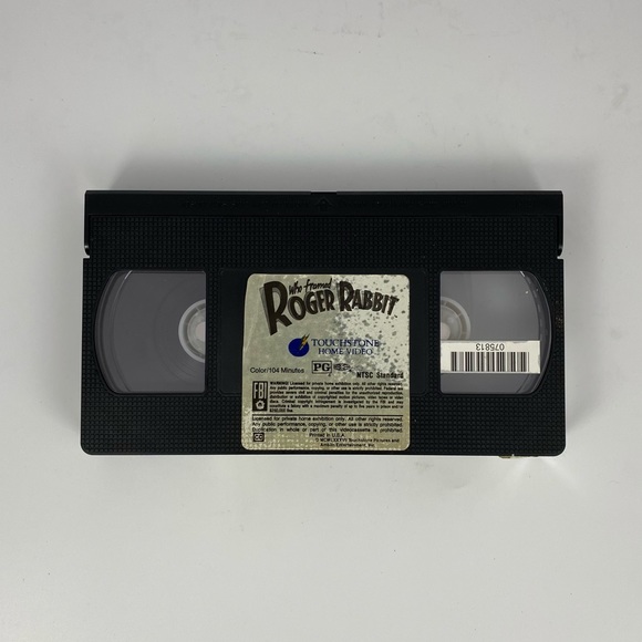 Pre-owned Touchstone Home Entertainment 1988 Who Framed Roger Rabbit? VHS - Picture 5 of 5